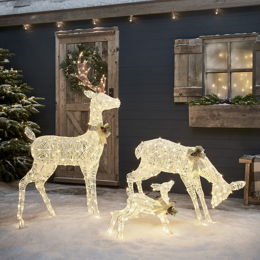 "Harewood" LED-Rentiere