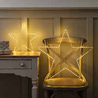 LED Sterne Kaminsims Weihnachtsgirlande