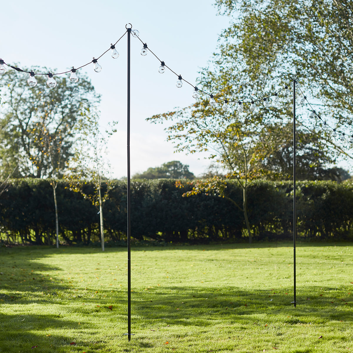 5er Party Lichterketten Mast 2,75m