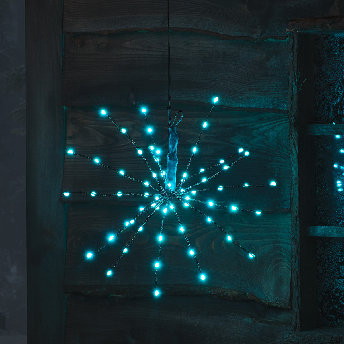 36cm LED Starburst Weihnachtsdeko außen mit Farbauswahl
