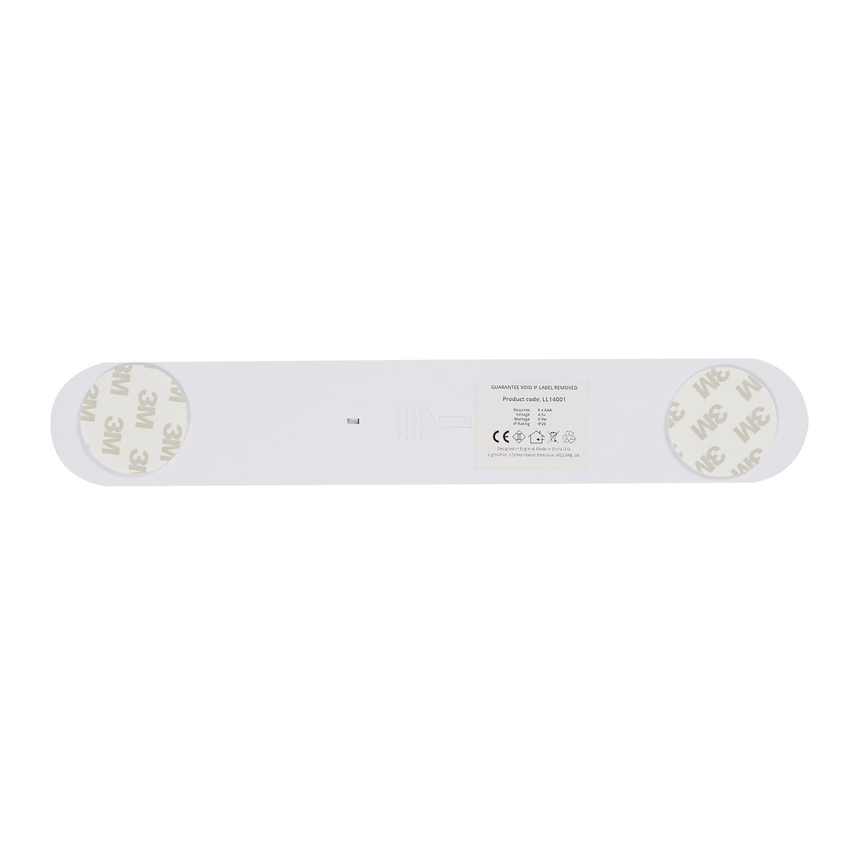 LED Touch Leuchtleisten 2er Set warmweiß Batteriebetrieb 28cm