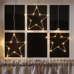 Osby LED Stern Fensterdeko 3er Set
