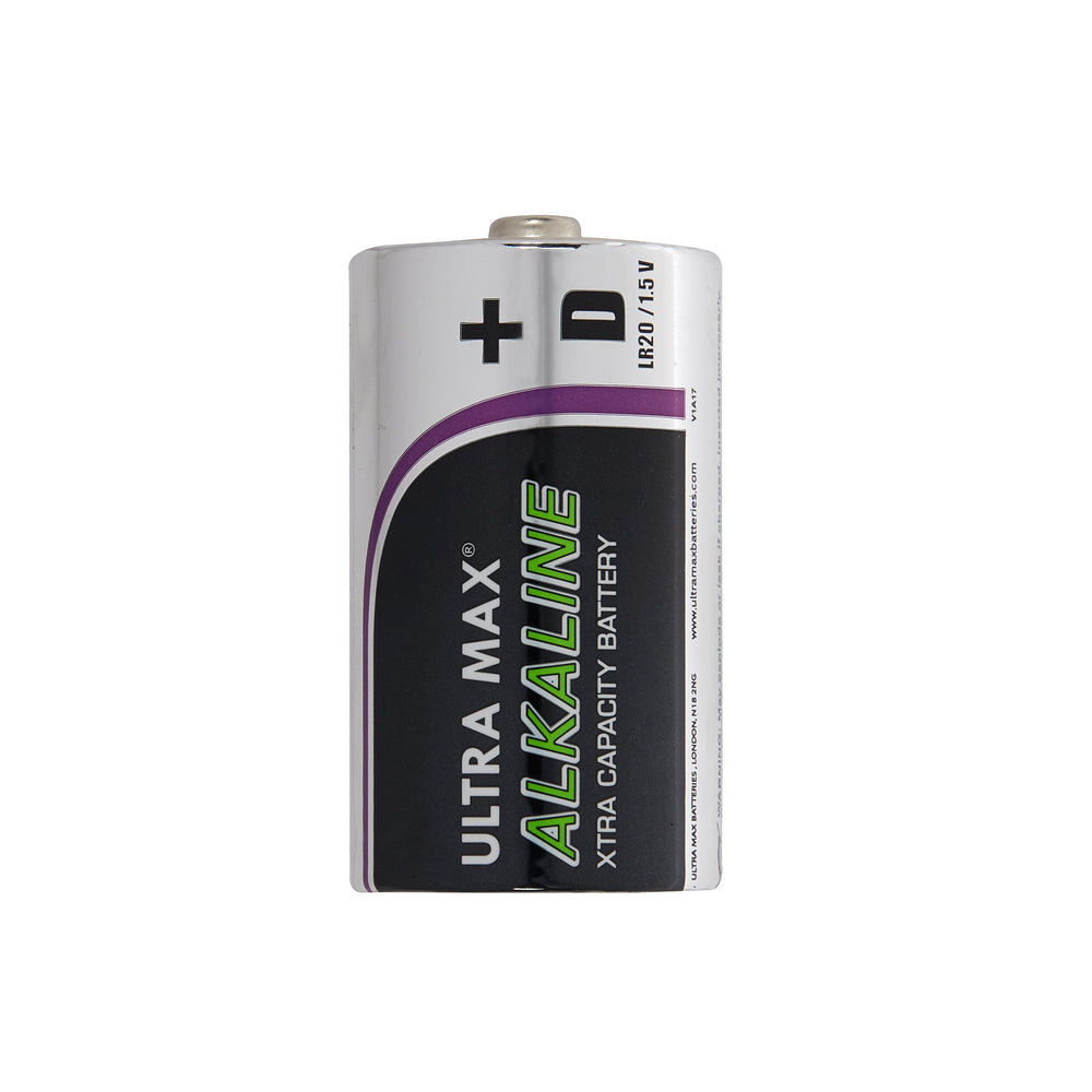 4 Batterien Typ D (1,5 V)