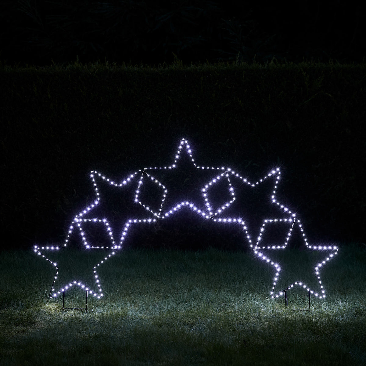 5er Sternenbogen Bicolor LED Stableuchte