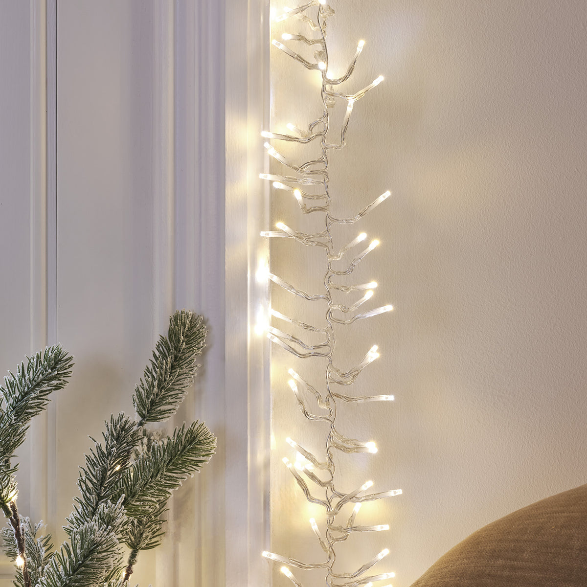 5m Bicolor LED Cluster Lichterkette