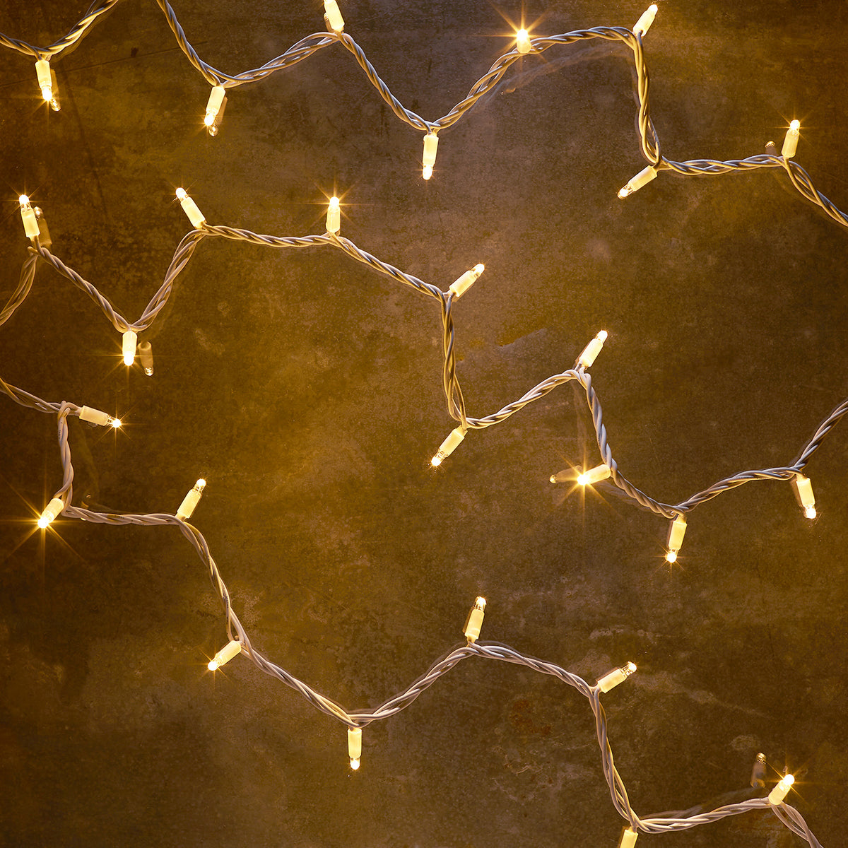 Pro Connect 30m 300er LED Lichterkette warmweiß koppelbar weißes Kabel IP67