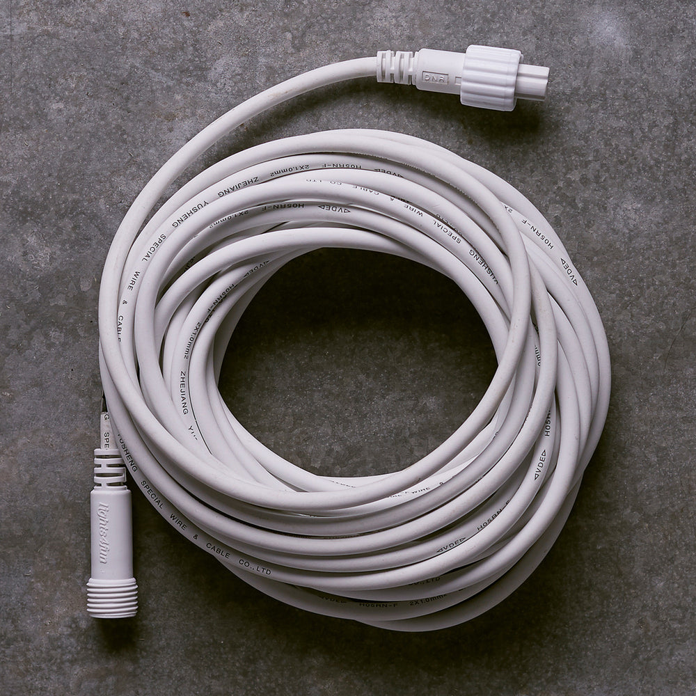 Pro Connect IP67 10m Verlängerungskabel weiß
