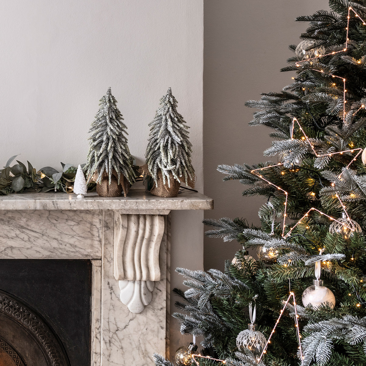 35cm Mini Weihnachtsbaum Fensterdeko Weihnachten