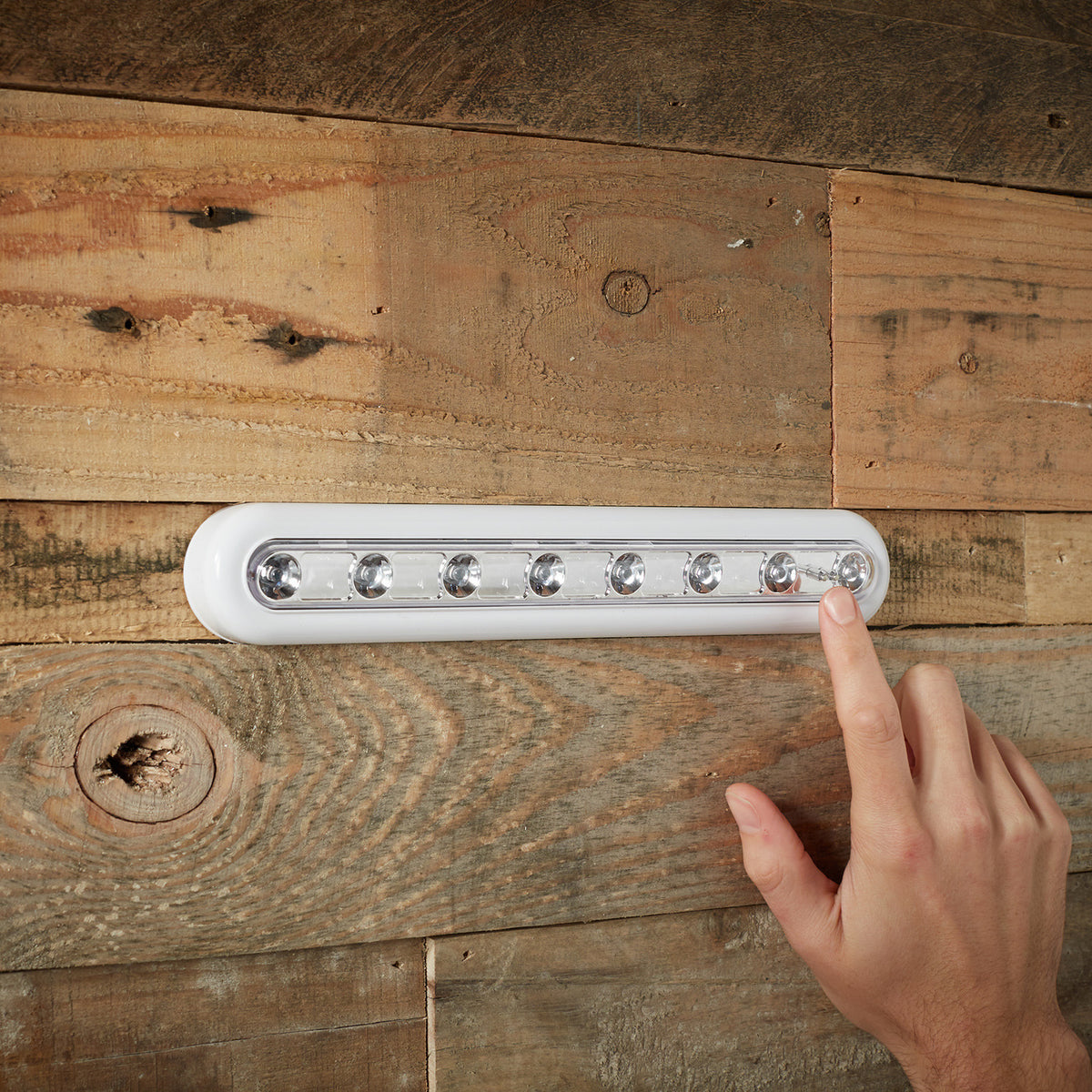 Warmweiße LED Schrankbeleuchtung Touch Leuchtleiste 28cm