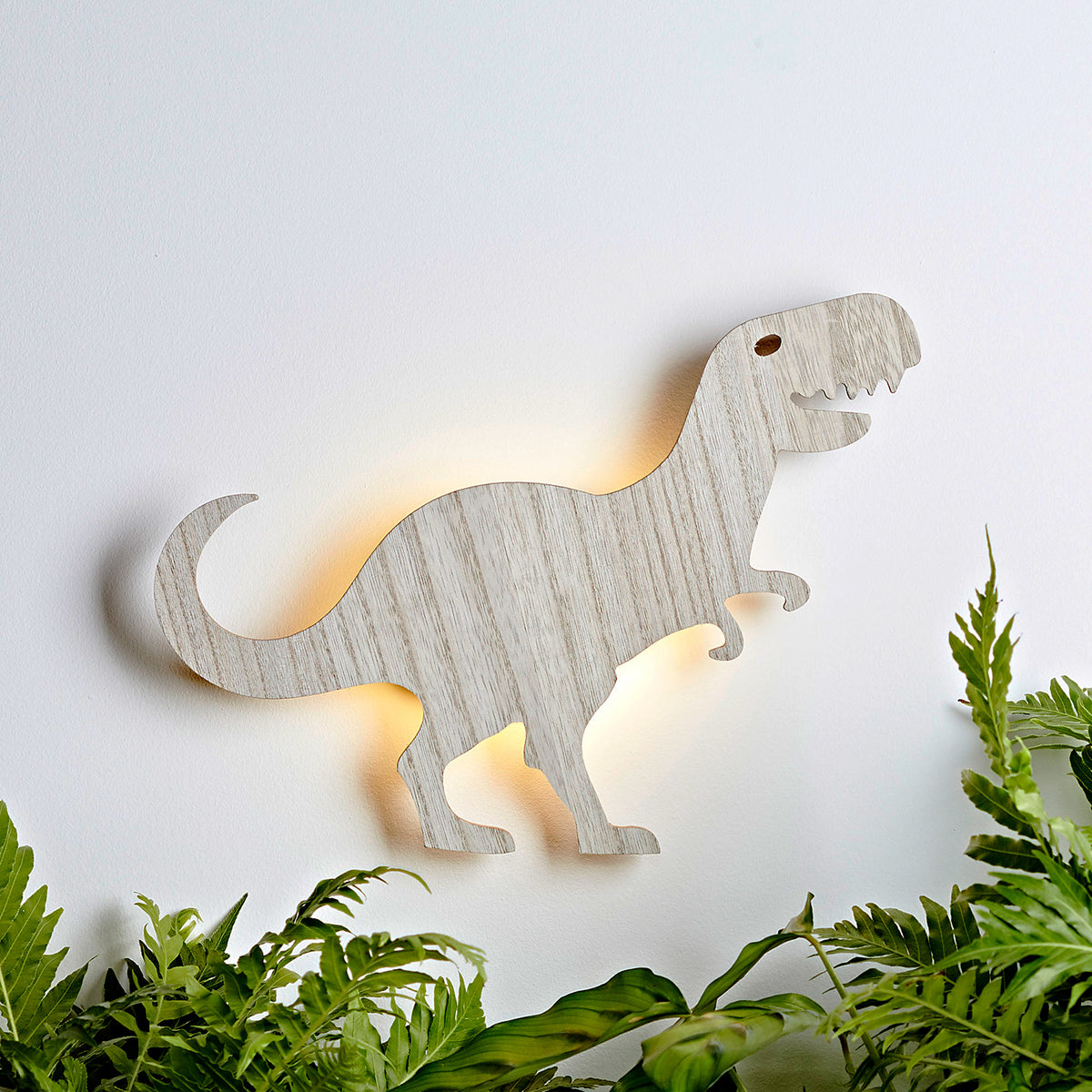 2er Set Dinosaurier Wandlampen Kinderzimmer