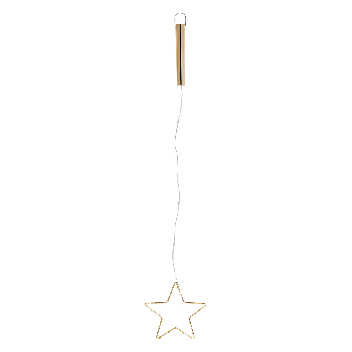 Kleines Osby LED Stern Duo gold