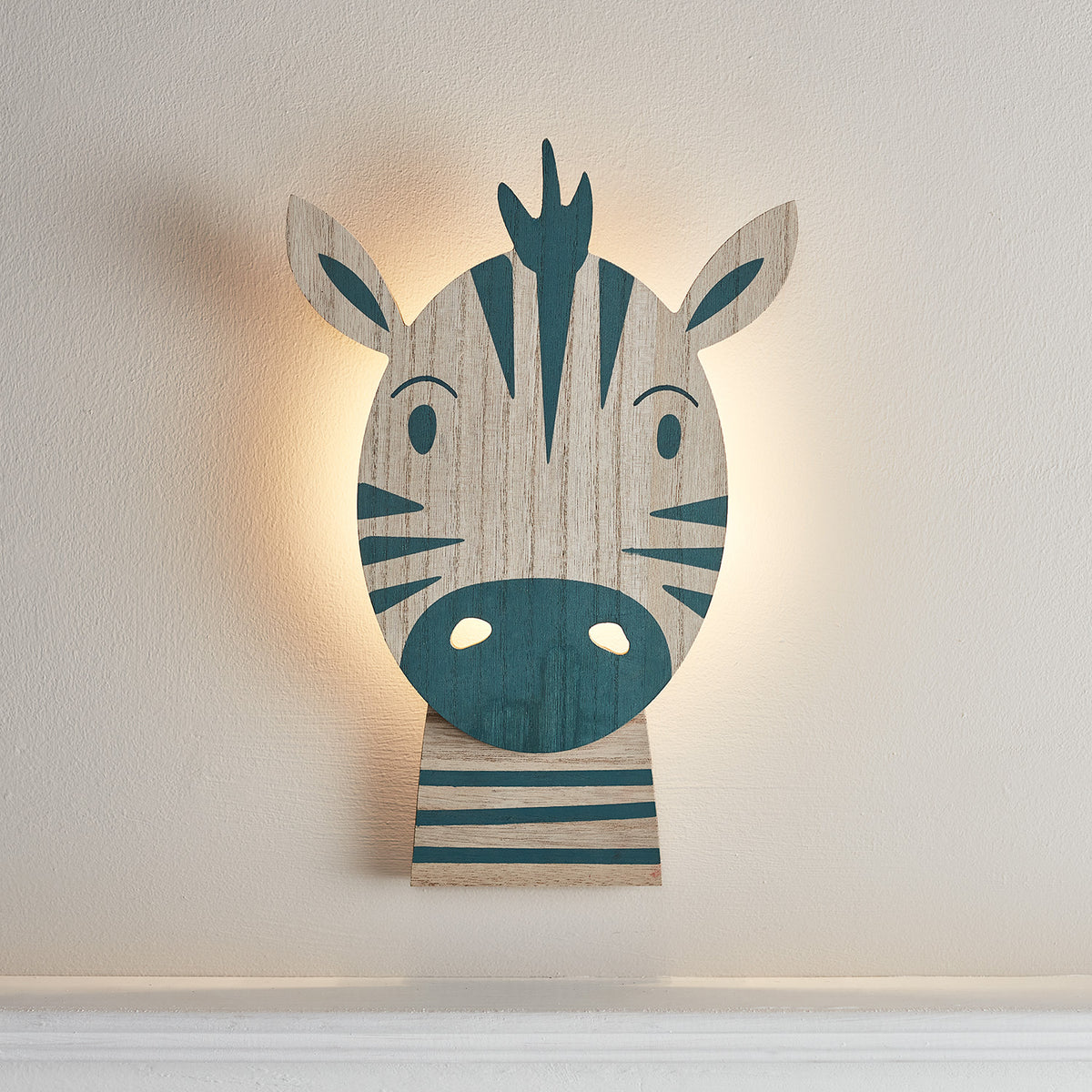 Zebra Wandlampe Kinderzimmer