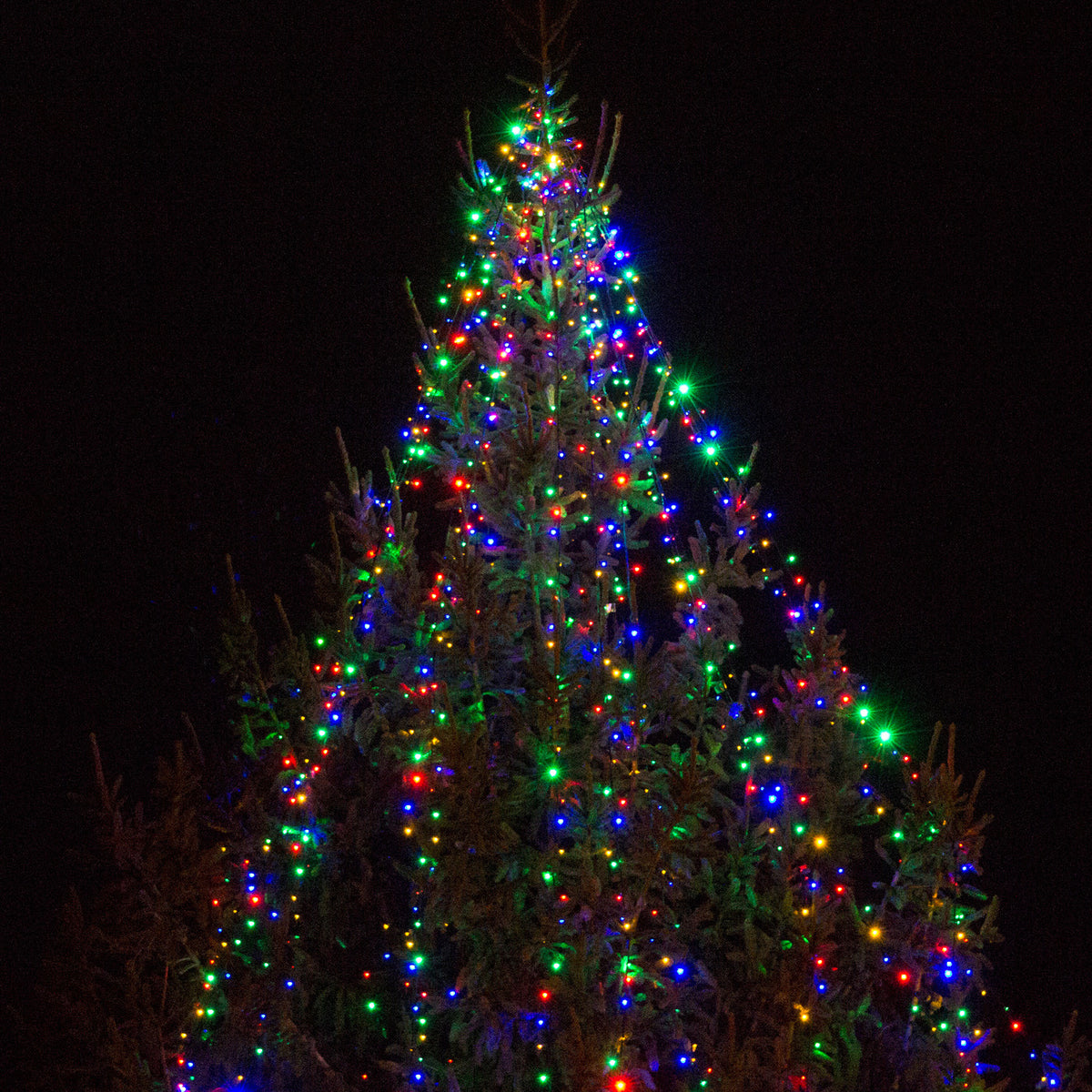 100er LED Lichterkette bunt koppelbar 10m