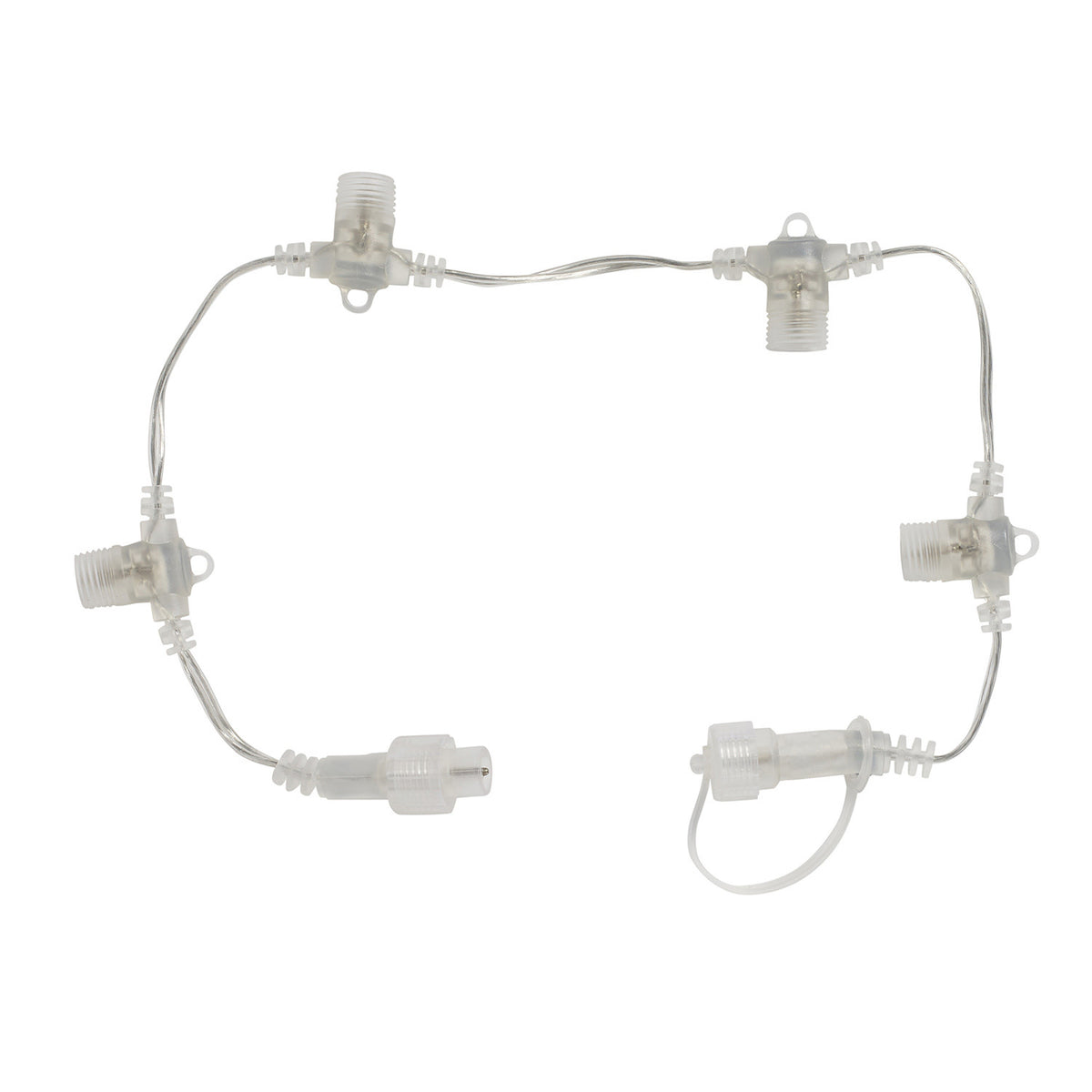 Verbindungskabel mit 4 Anschlüssen Transparent Core Serie