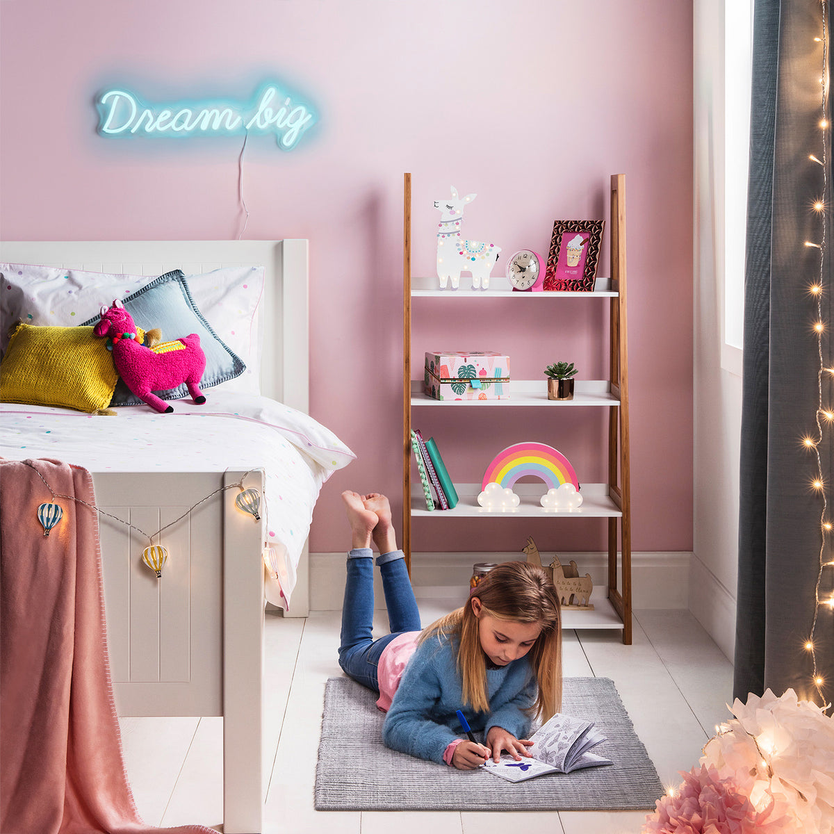Dream Big LED Neon Leuchtschriftzug