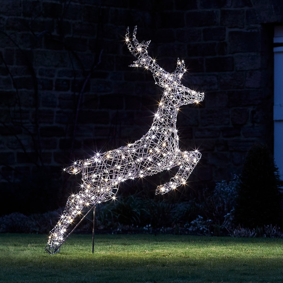 Springendes LED-Rentier Hirsch L Harlow