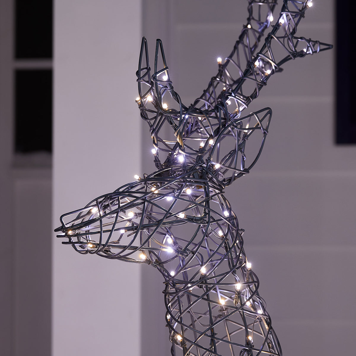 Springendes LED-Rentier Hirsch L Harlow